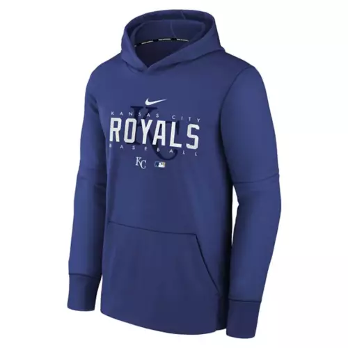 Nike Kids' Kansas City Royals Pregame Hoodie 3 Nike Kids' Kansas City Royals Pregame Hoodie