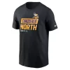 Nike Minnesota Vikings 2022 NFC North Division Champions Locker Room T-Shirt -CHAMPRO SHOP 19700934572