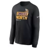 Nike Minnesota Vikings 2022 NFC North Division Champions Locker Room Long Sleeve Shirt -CHAMPRO SHOP 19700936625