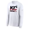Nike Kansas City Chiefs Super Bowl LVII Champions Local Long Sleeve Shirt -CHAMPRO SHOP 19700938125