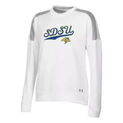 Under Armour Women's South Dakota State Jackrabbits Gameday Terry Crewneck Sweatshirt