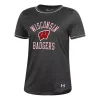 Under Armour Women's Wisconsin Badgers Gameday Twist T-Shirt -CHAMPRO SHOP 19714100896