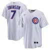 Nike Chicago Cubs Dansby Swanson #7 Replica Jersey