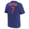 Nike Kids' Chicago Cubs Dansby Swanson #7 Name & Number T-Shirt