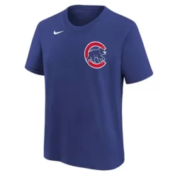 Nike Kids' Chicago Cubs Dansby Swanson #7 Name & Number T-Shirt -CHAMPRO SHOP 19742717652 1