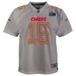 Nike Kids' Kansas City Chiefs Patrick Mahomes #15 Super Bowl LVII Jersey -CHAMPRO SHOP 19742717727 2