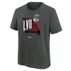 Nike Kids' Kansas City Chiefs Super Bowl LVII Bound T-Shirt -CHAMPRO SHOP 19742727097