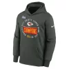 Nike Kids' Kansas City Chiefs Super Bowl LVII Champions Locker Room Hoodie