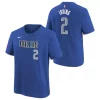Nike Kids' Dallas Mavericks Kyrie Irving #2 Icon Name & Number T-Shirt -CHAMPRO SHOP 19742799610