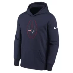 Nike Kids' New England Patriots Icon Hoodie