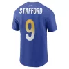 Nike Los Angeles Rams Matthew Stafford #9 Name & Number T-Shirt