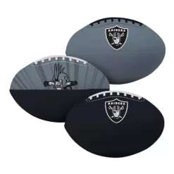 Rawlings Las Vegas Raiders 3rd Down 4" Football Set