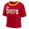 Nike Women's Kansas City Chiefs Fan Cropped T-Shirt -CHAMPRO SHOP 71826815822