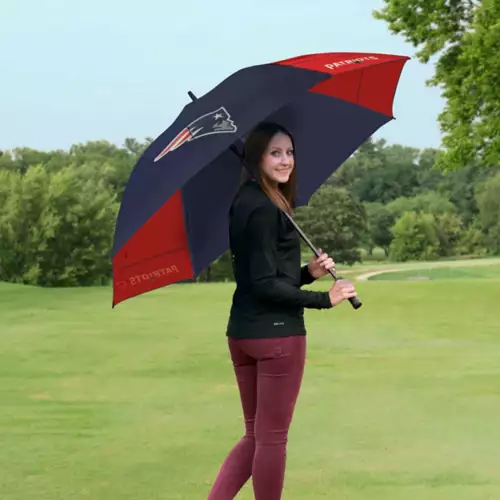 Team Effort New England Patriots 62" WindSheer Lite Umbrella 5 Team Effort New England Patriots 62" WindSheer Lite Umbrella - Image 3