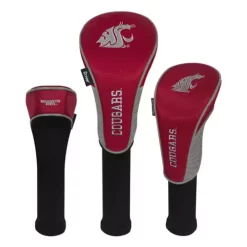 Team Effort Washington State Cougars 3 Pack Headcovers