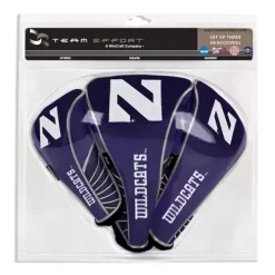 Team Effort Northwestern Wildcats Set Of Three Headcovers -CHAMPRO SHOP 72314103094 3