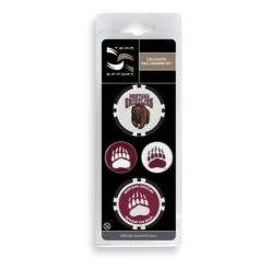 Team Effort Montana Grizzlies Ball Marker Set