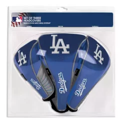 Team Effort Los Angeles Dodgers Set Of Three Headcovers -CHAMPRO SHOP 72314103187 3