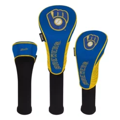 Team Effort Milwaukee Brewers 3 Pack Headcovers