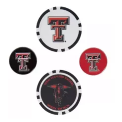 Team Effort Texas Tech Red Raiders Ball Marker Set