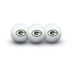 Team Effort Green Bay Packers 3 Pack Golf Balls