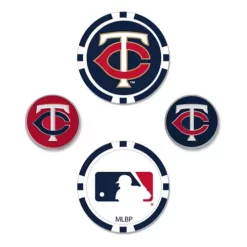 Team Effort Minnesota Twins Ball Marker Set