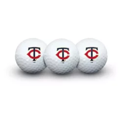 Team Effort Minnesota Twins 3 Pack Golf Balls