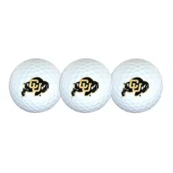 Team Effort Colorado Buffaloes 3 Pack Golf Balls