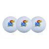 Team Effort Kansas Jayhawks 3 Pack Golf Balls
