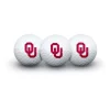 Team Effort Oklahoma Sooners 3 Pack Golf Balls -CHAMPRO SHOP 72314132148