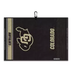Team Effort Colorado Buffaloes Jacquard Golf Towel
