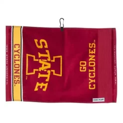 Team Effort Iowa State Cyclones Jacquard Golf Towel