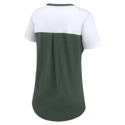 Nike Women's Green Bay Packers Minimal Logo T-Shirt -CHAMPRO SHOP 72665102752 1