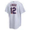 Nike New York Mets Francisco Lindor #12 Replica Jersey -CHAMPRO SHOP 72665212775