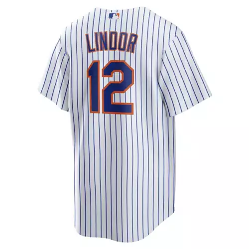 Nike New York Mets Francisco Lindor #12 Replica Jersey 3 Nike New York Mets Francisco Lindor #12 Replica Jersey