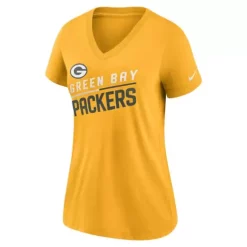 Nike Women's Green Bay Packers Tri Slant T-Shirt