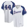 Nike Atlanta Braves Hank Aaron #44 Cooperstown Jersey 2 Nike Atlanta Braves Hank Aaron #44 Cooperstown Jersey -CHAMPRO SHOP 72665655409 2