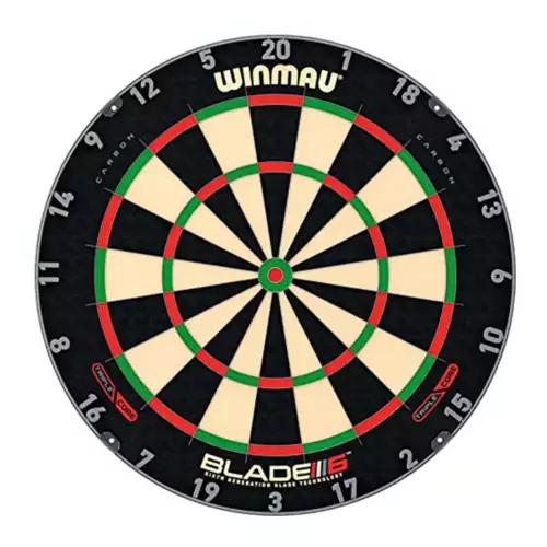 ESCALADE SPORTS Winmau Blade 6 Triple Core Carbon Professional Bristle Dartboard 3 ESCALADE SPORTS Winmau Blade 6 Triple Core Carbon Professional Bristle Dartboard