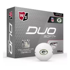 Wilson Green Bay Packers Duo Soft+ Golf Balls