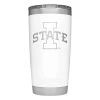 YETI Iowa State Cyclones 20oz Rambler Tumbler -CHAMPRO SHOP 88883005141