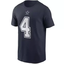 Nike Dallas Cowboys Dak Prescott #4 Name & Number Player T-Shirt 5 Nike Dallas Cowboys Dak Prescott #4 Name & Number Player T-Shirt -CHAMPRO SHOP 88884144989 1